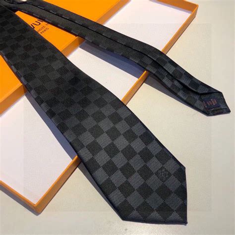 lv damier tie|Designer Tie Damier Classique .